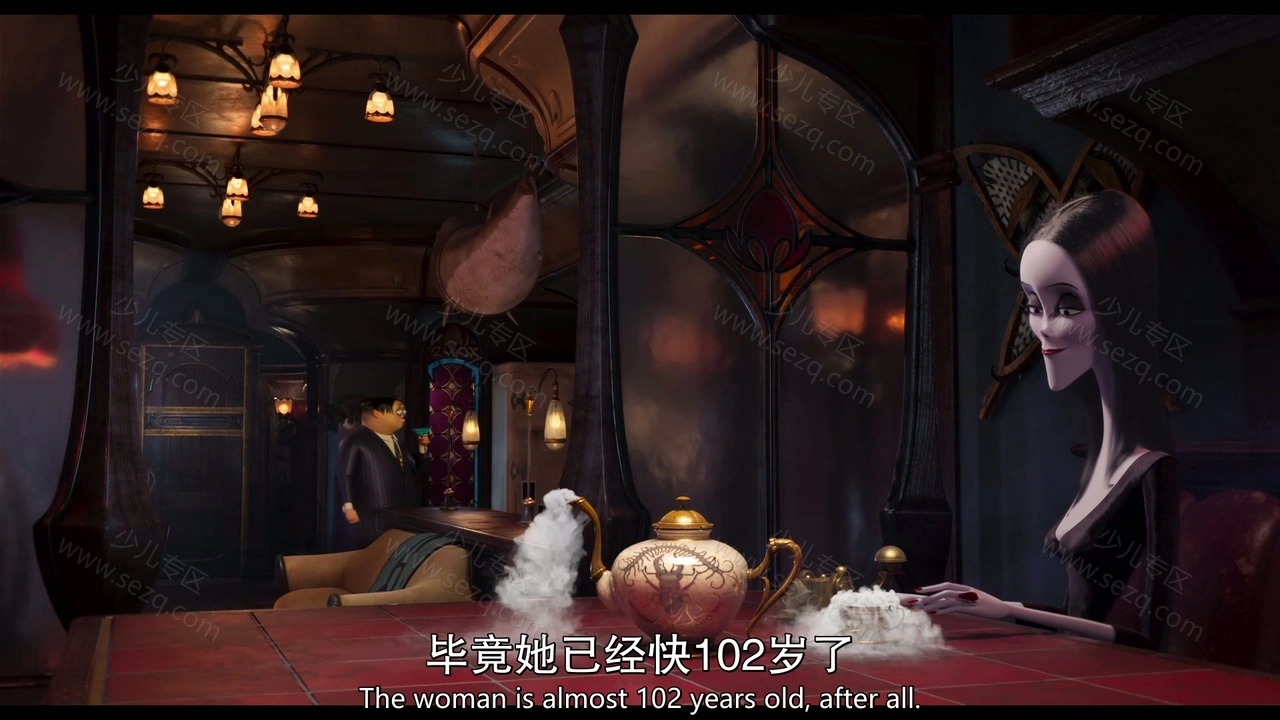 亚当斯一家2的剧照截图3