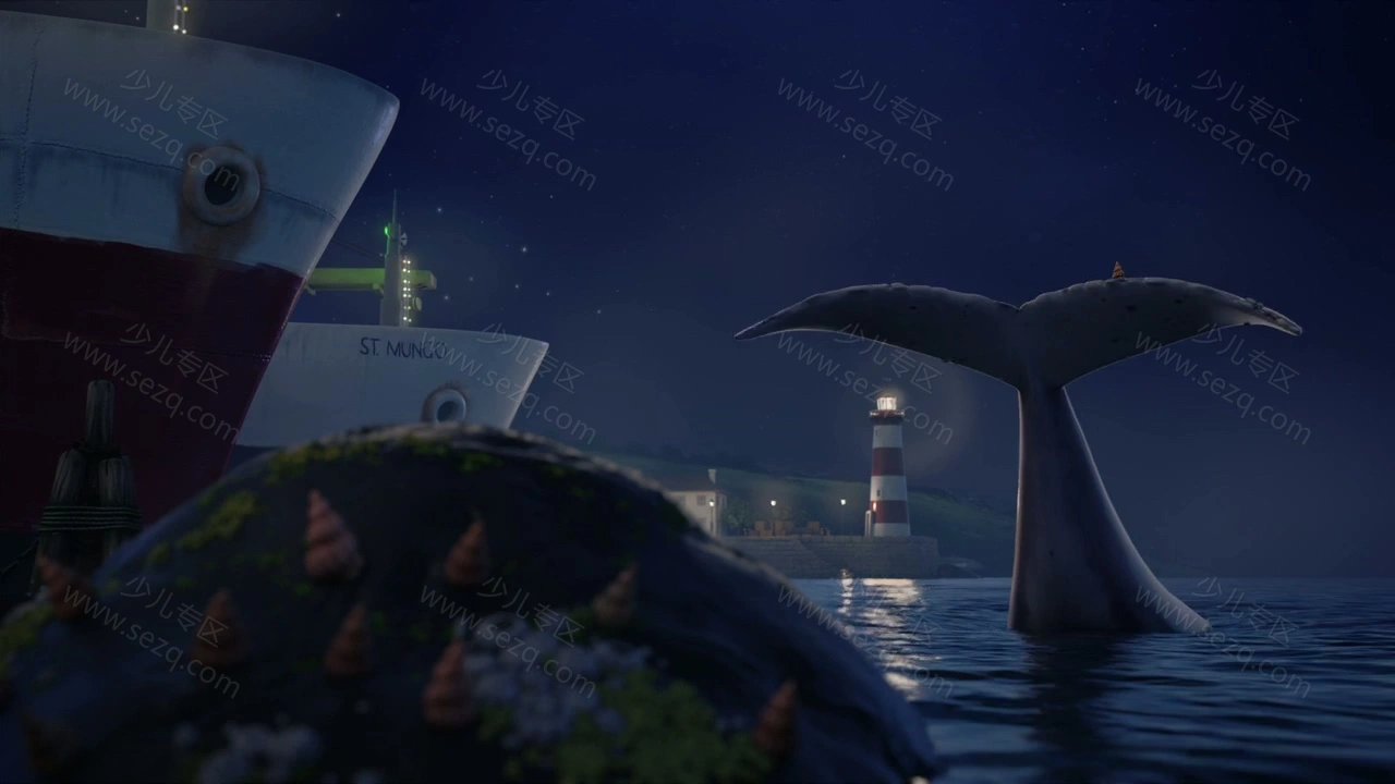 海螺和鲸鱼的剧照截图3