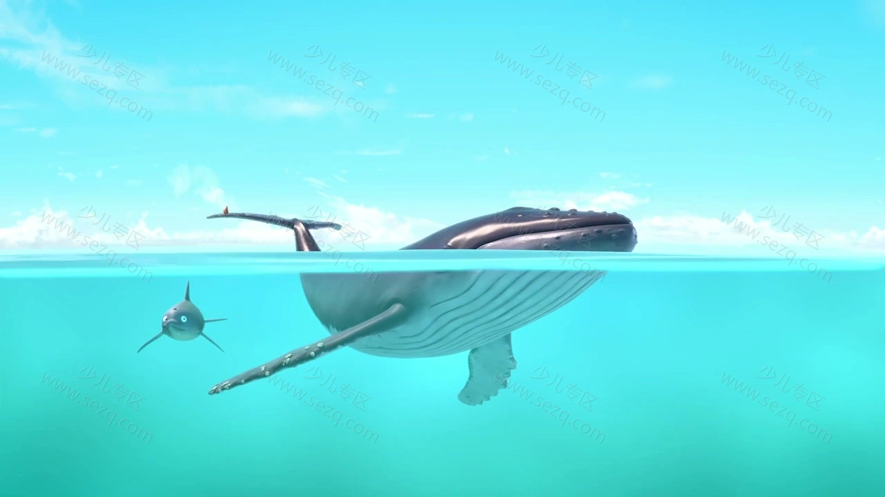 海螺和鲸鱼的剧照截图6