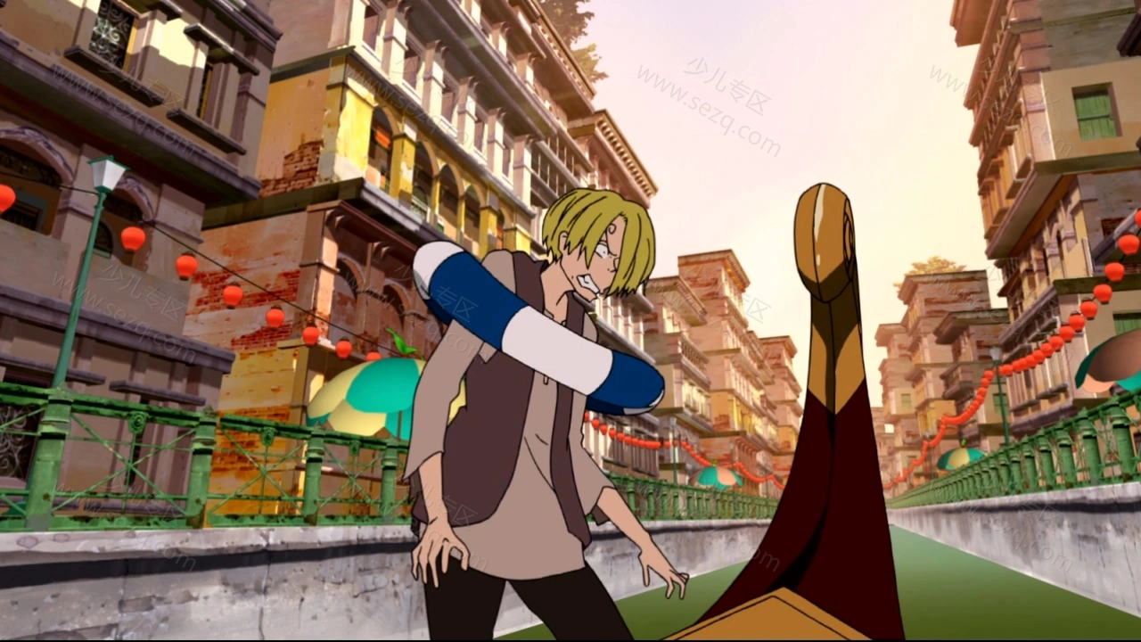 海贼王剧场版6：狂欢男爵和神秘岛的剧照截图7