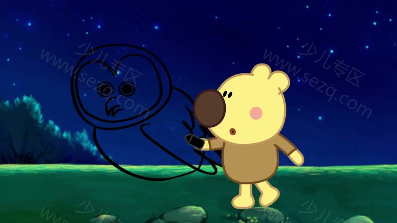 熊小米画动物的剧照截图4