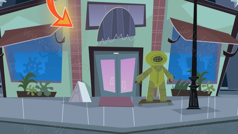 男孩和冤家猫的剧照截图7