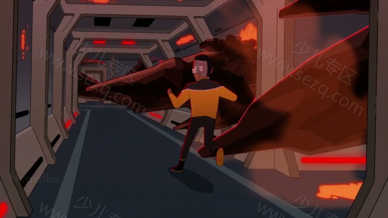 星际迷航：下层舰员的剧照截图5