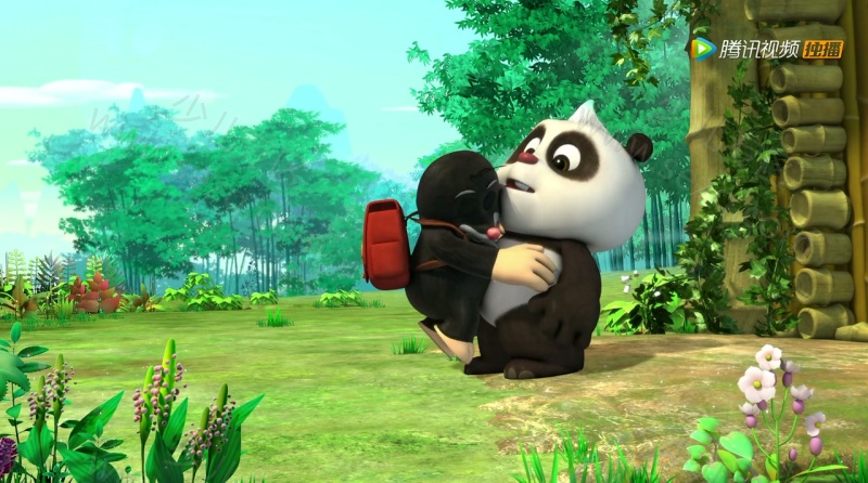 熊猫和小鼹鼠的剧照截图7