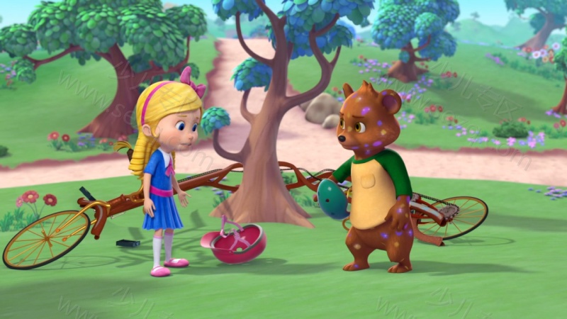 戈尔迪和小熊的剧照截图2