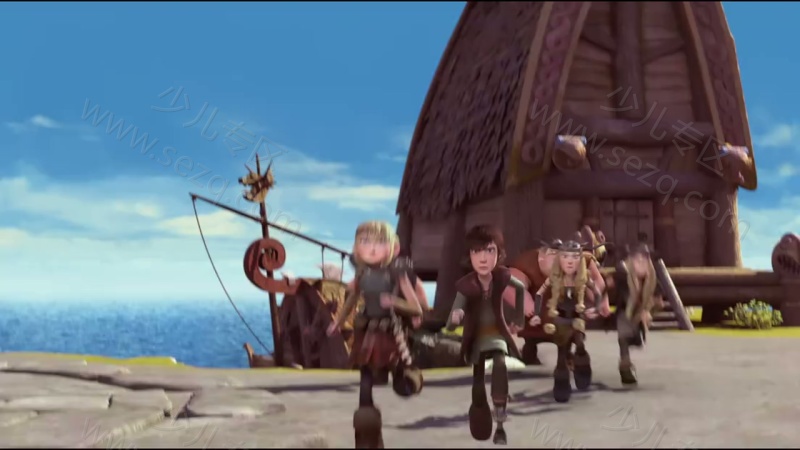 驯龙记 第一季 伯克岛的龙骑手的剧照截图5