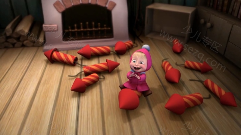 玛莎和熊的剧照截图2