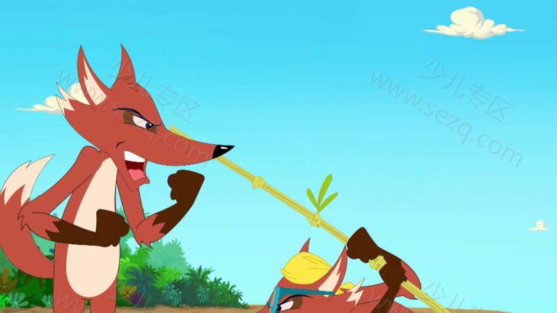 小鸡勇斗傻狐狸的剧照截图6