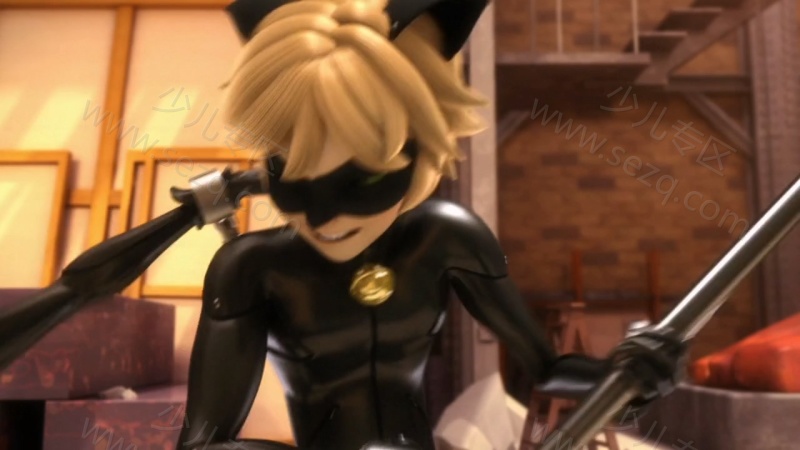 瓢虫少女和黑猫小子的剧照截图6