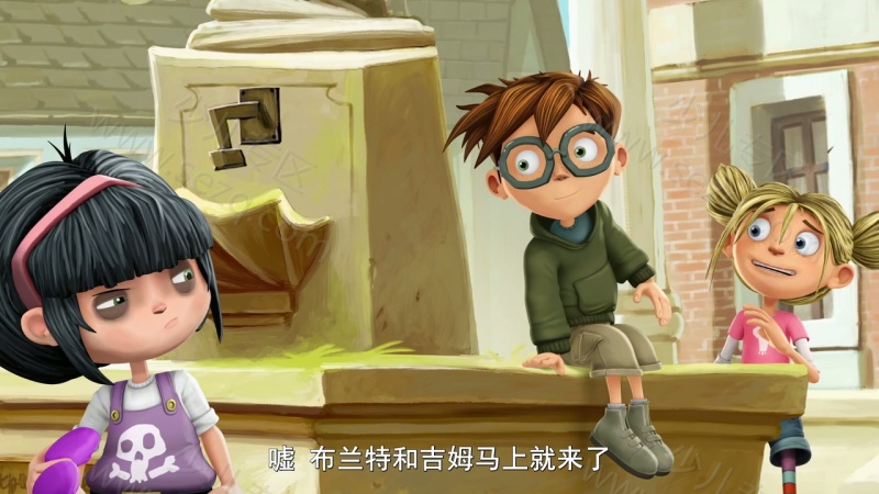 快乐的达文西小镇的剧照截图2