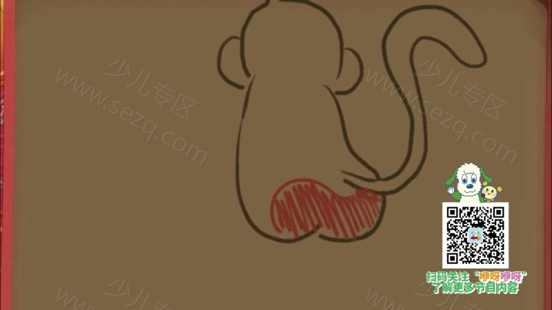 咿呀咿呀之汪汪爱画画的剧照截图2