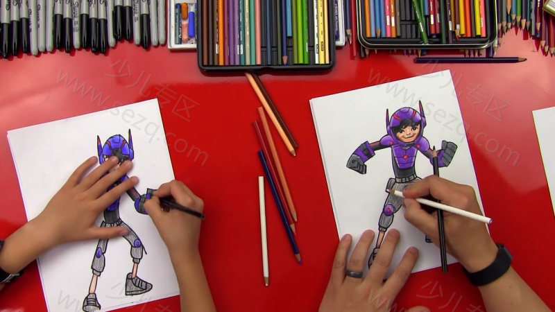 孩子的艺术中心 Art for kids Hub：How To Draw People的剧照截图7
