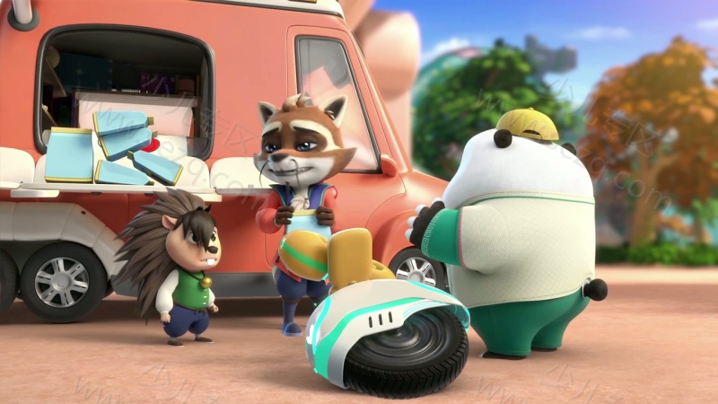 熊猫三宝之萌宠卫士的剧照截图4