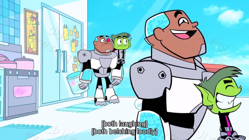 少年泰坦出击的剧照截图1