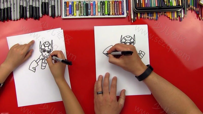 孩子的艺术中心 Art for kids Hub：How To Draw People的剧照截图2