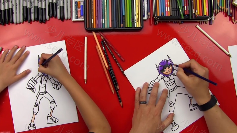 孩子的艺术中心 Art for kids Hub：How To Draw People的剧照截图5