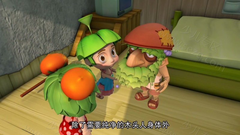 木头村之神奇绿色心的剧照截图4