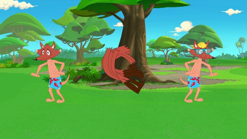 小鸡勇斗傻狐狸的剧照截图5