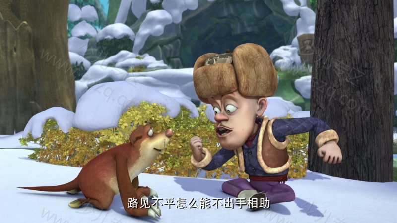 熊出没之冬日乐翻天的剧照截图4