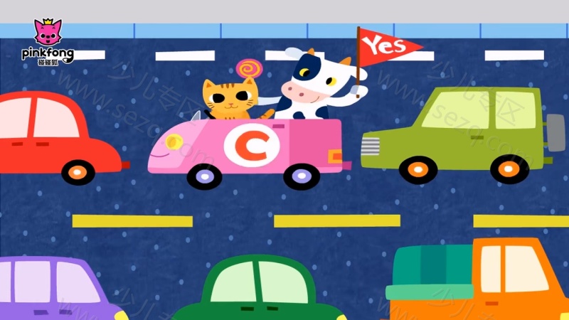 碰碰狐 英语自然拼读儿歌的剧照截图1
