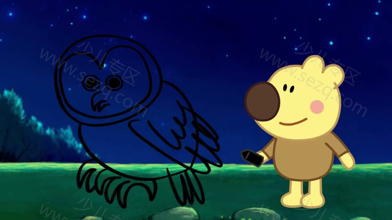 熊小米画动物的剧照截图5