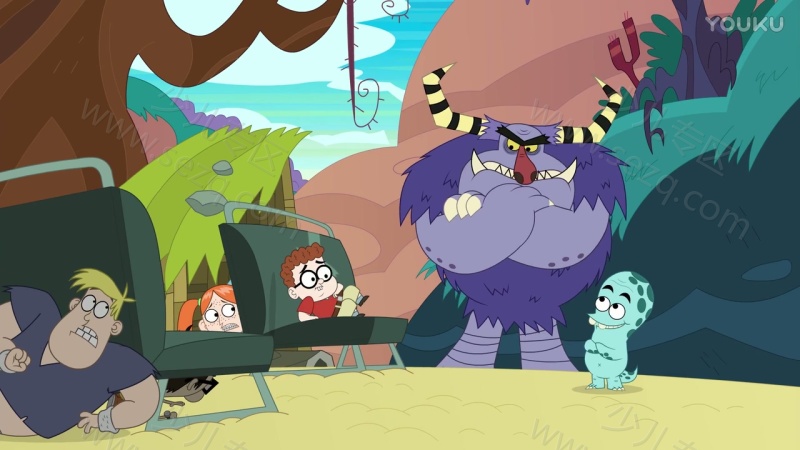呆宝和怪兽的剧照截图3