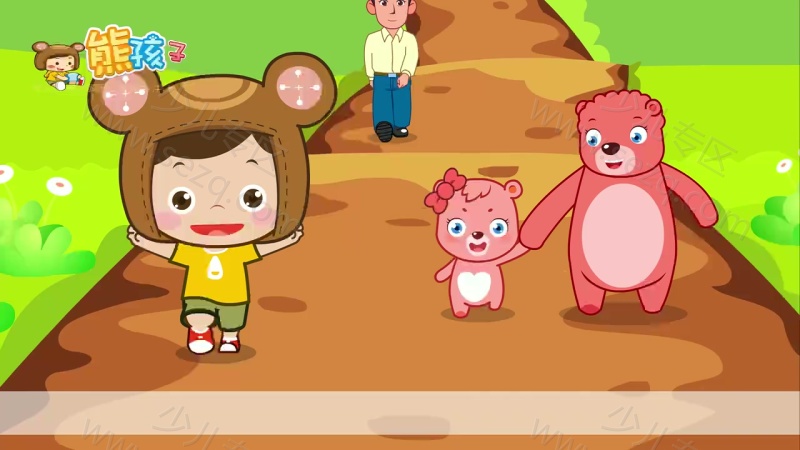 熊孩子儿歌之动物萌萌哒的剧照截图1