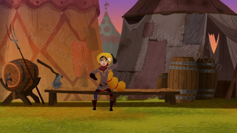 魔发奇缘：剧集版的剧照截图6