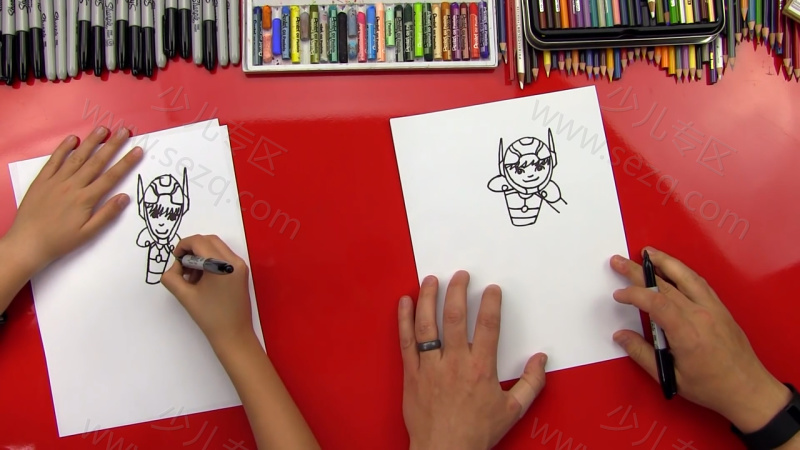 孩子的艺术中心 Art for kids Hub：How To Draw People的剧照截图1