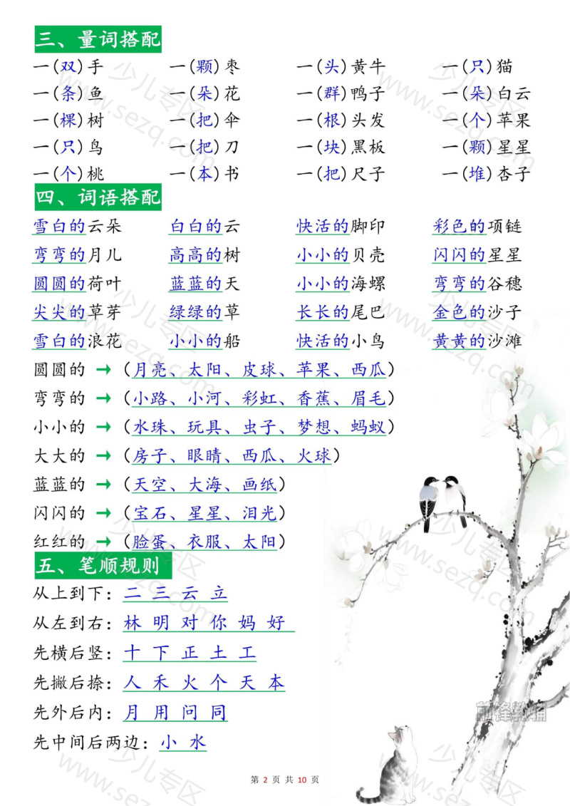 文档 25秋新一上语文高频考点知识梳理(十八个必背知识点) 的截图预览 2