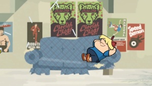 冒险动画片《冒险王奇克 Kick Buttowski: Suburban Daredevil》第一季全40集 英语英字 720P/MP4/7.37GB 下载