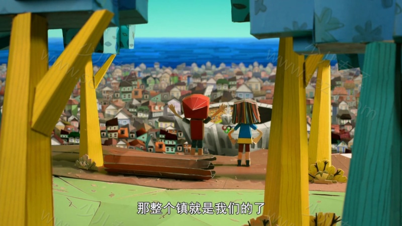 纸片小镇的剧照截图4