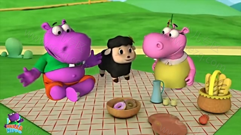 小河马英语启蒙儿歌动画的剧照截图3