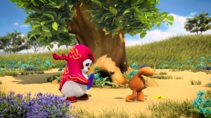 英语儿歌动画《巴塔木儿歌 Badanamu》全55集 英文版 720P/MP4/1.91GB 下载