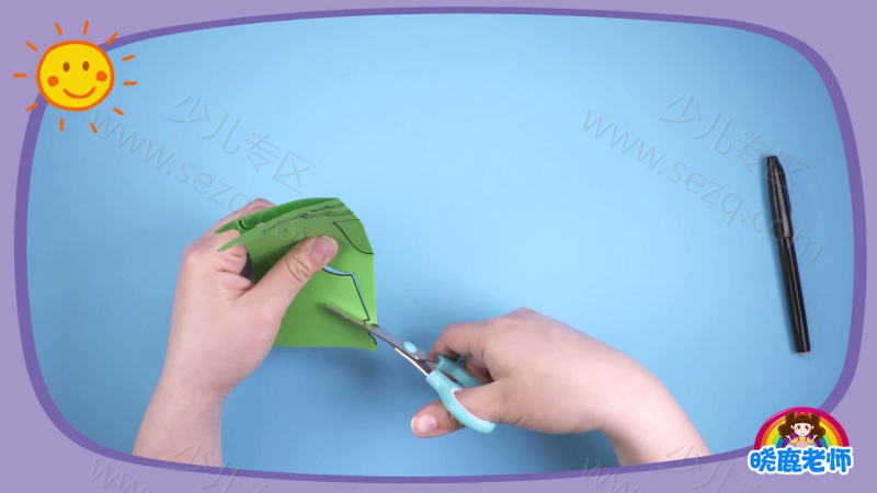 晓鹿老师 剪纸乐园的剧照截图4