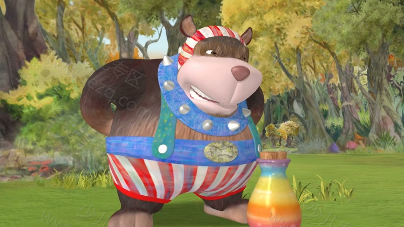 小兔班弟之海岛历险记的剧照截图2