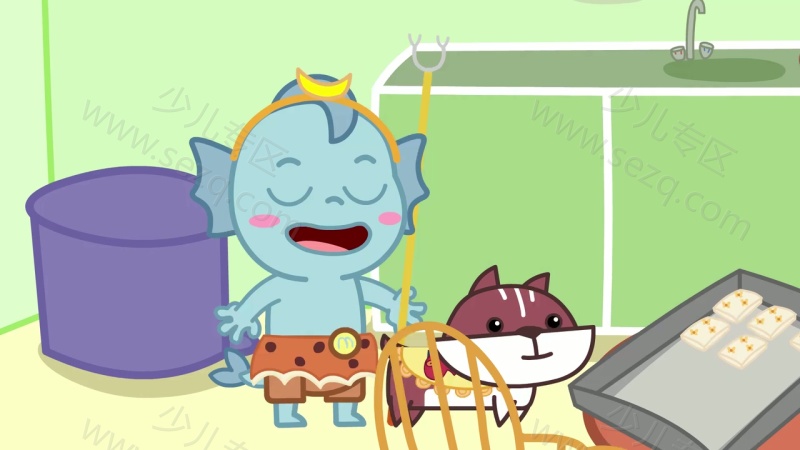 小鱼人莫叽姆斯一家的剧照截图1