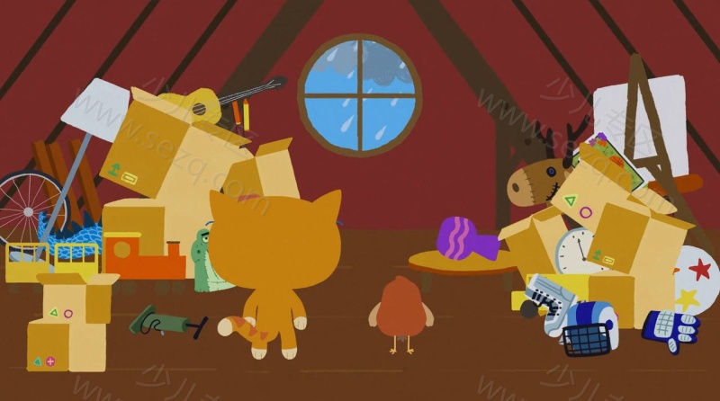 小猫与知更鸟的剧照截图2