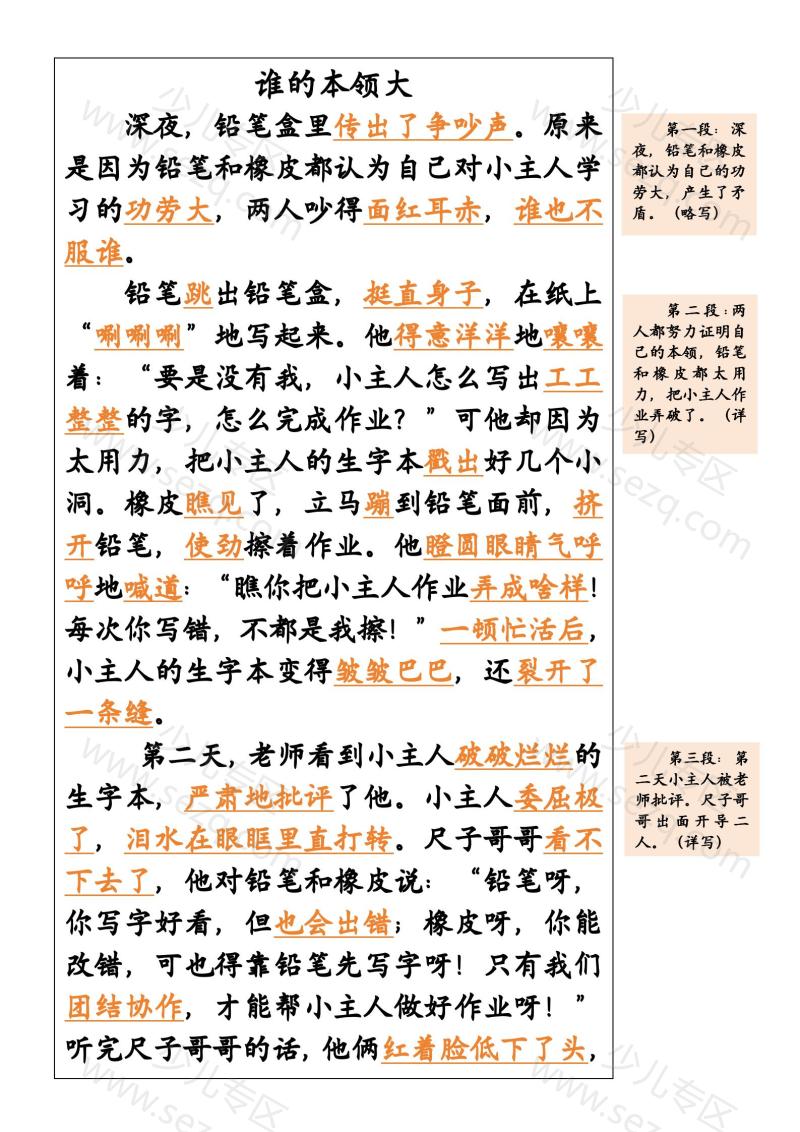 文档 25秋三年级上册语文第四单元《我来编童话》范文(5篇) 的截图预览 3
