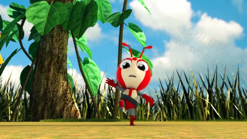 星际小蚂蚁3D儿歌系列的剧照截图7