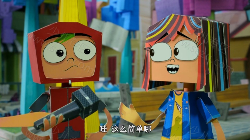 纸片小镇的剧照截图7