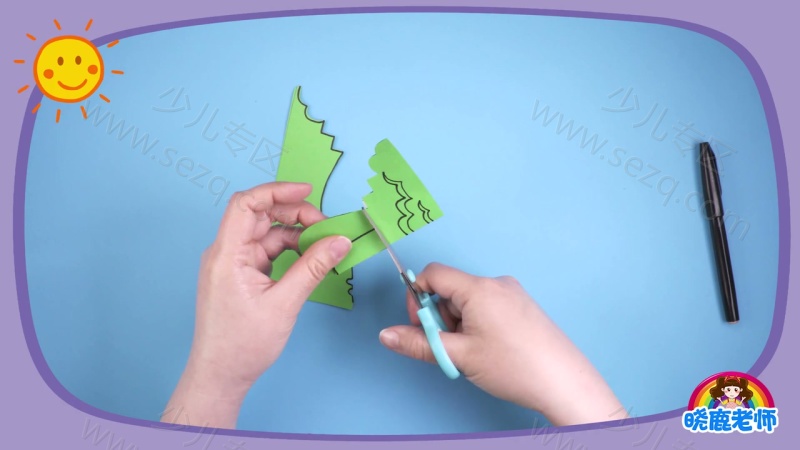 晓鹿老师 剪纸乐园的剧照截图5