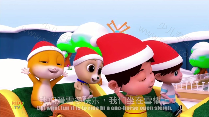 Junior Squad宝宝趣味英语启蒙慢速儿歌的剧照截图6