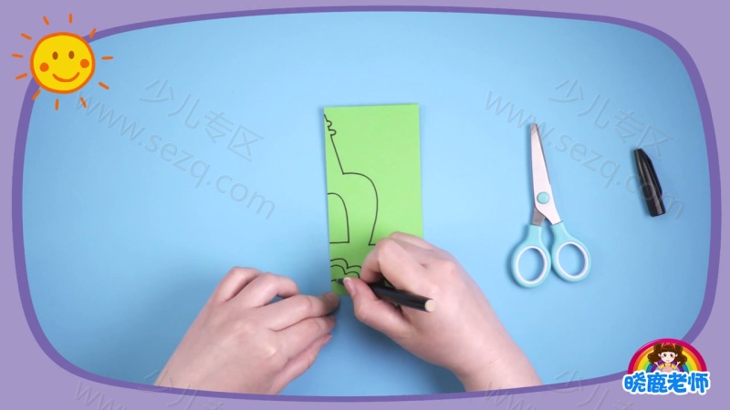 晓鹿老师 剪纸乐园的剧照截图1