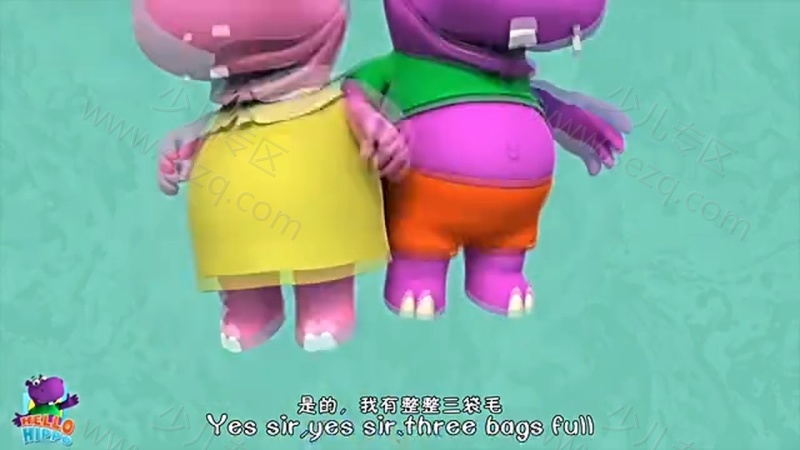 小河马英语启蒙儿歌动画的剧照截图6