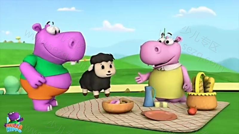 小河马英语启蒙儿歌动画的剧照截图2