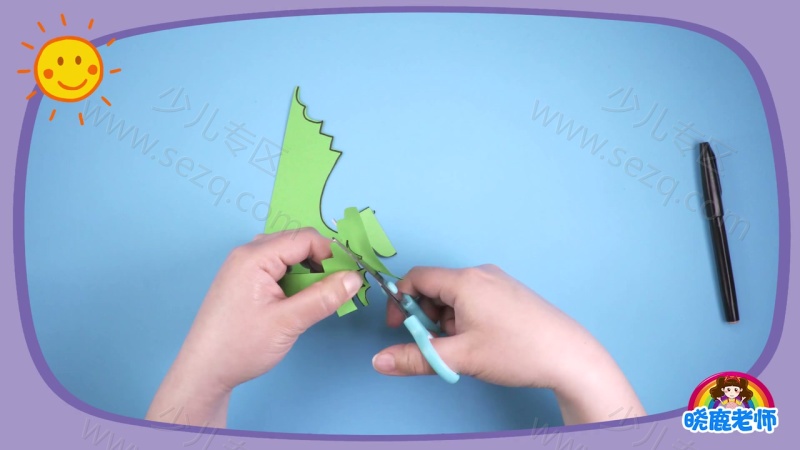 晓鹿老师 剪纸乐园的剧照截图7